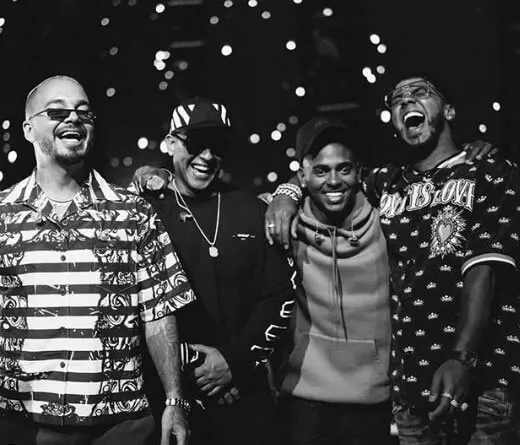 Cumbre de grosos: Ozuna, Daddy Yankee, J Balvin, Anuel AA y Farruko hacen el remix de Baila, Baila, Baila.